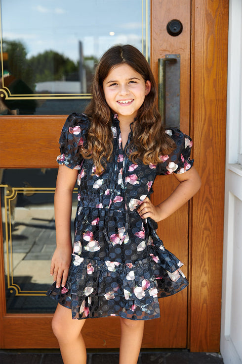 mini-clementine-girls-dress-twilight Buddy Love - Sophia's Style-Mini Clementine Girls Dress - Twilight-Twilight-3-1